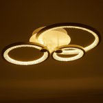 Люстра с ПДУ 71104F/3WT LED 94Вт 3000-6000К диммер белый