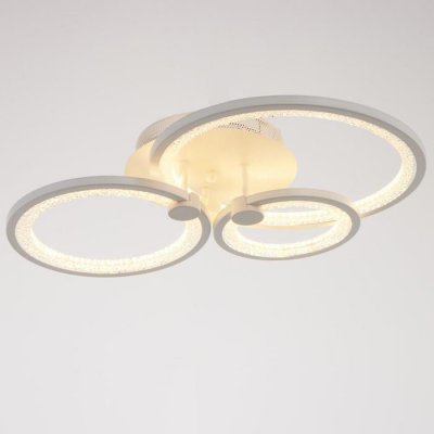 Люстра с ПДУ 71104F/3WT LED 94Вт 3000-6000К диммер белый Люстра с ПДУ 71104F/3WT LED 94Вт 3000-6000К диммер белый