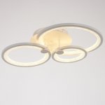 Люстра с ПДУ 71104F/3WT LED 94Вт 3000-6000К диммер белый