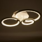 Люстра с ПДУ 71104F/3WT LED 94Вт 3000-6000К диммер белый