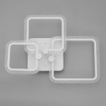 Люстра с ПДУ 71105/3WT LED 96Вт 3000-6000К диммер белый