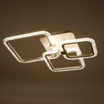 Люстра с ПДУ 71105/3WT LED 96Вт 3000-6000К диммер белый