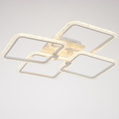 Люстра с ПДУ 71105/4WT LED 160Вт 3000-6000К диммер белый
