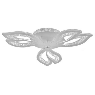 Люстра с ПДУ 71107/3WT LED 78Вт 3000-6000К диммер белый 60х60х10 см