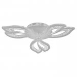 Люстра с ПДУ 71107/3WT LED 78Вт 3000-6000К диммер белый 60х60х10 см