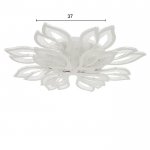 Люстра с ПДУ 71108/12WT LED 312Вт 3000-6000К диммер белый 82х82х13 см