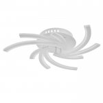 Люстра с ПДУ 59114/3 LED 72Вт 3000-6000К диммер белый 50х50х6 см