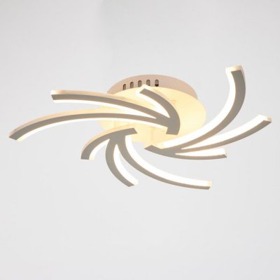 Люстра с ПДУ 59114/3 LED 72Вт 3000-6000К диммер белый 50х50х6 см