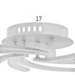 Люстра с ПДУ 59114/3 LED 72Вт 3000-6000К диммер белый 50х50х6 см