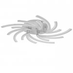 Люстра с ПДУ 59114/5 LED 160Вт 3000-6000К диммер белый 90х90х6 см