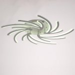 Люстра с ПДУ 59114/5 LED 160Вт 3000-6000К диммер белый 90х90х6 см