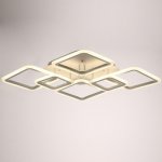 Люстра с ПДУ 59110/6WT LED 170Вт 3000-6000К диммер белый 106х74,5х13,5 см