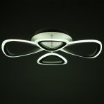 Люстра с ПДУ 59111/4WT LED 84Вт 3000-6000К диммер белый 61,5х38х7,5 см