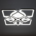 Люстра с ПДУ 59112/8WT LED 240Вт 3000-6000К диммер белый 55х55х10 см