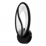 Бра 59114/1w BK LED 10Вт 4000К черный 11х5х27 см