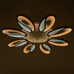 Люстра с ПДУ 59114/8WT LED 160Вт 3000-6000К диммер белый 70х70х7 см