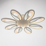 Люстра с ПДУ 59114/8WT LED 160Вт 3000-6000К диммер белый 70х70х7 см