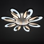 Люстра с ПДУ 59114/8WT LED 160Вт 3000-6000К диммер белый 70х70х7 см