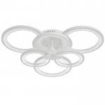 Люстра с ПДУ 59116/6WT LED 162Вт 3000-6000К диммер белый 65х65х10 см