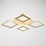 Люстра с ПДУ 59118/4WT LED 160Вт 3000-6000К диммер белый 55х55х5 см