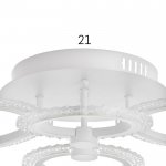 Люстра с ПДУ 59119/4WT LED 80Вт 3000-6000К диммер белый 60х40х10 см