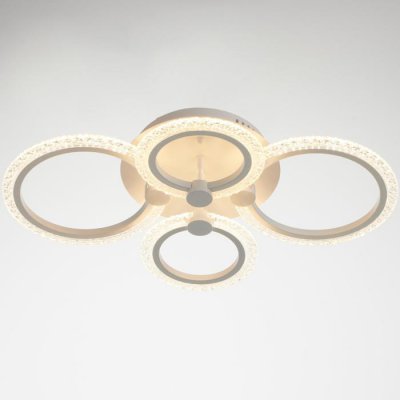 Люстра с ПДУ 59119/4WT LED 80Вт 3000-6000К диммер белый 60х40х10 см