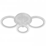 Люстра с ПДУ 59119/4WT LED 80Вт 3000-6000К диммер белый 60х40х10 см