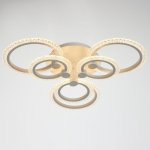 Люстра с ПДУ 59120/6WT LED 120Вт 3000-6000К диммер белый 65х65х10 см