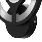 Бра 59121/1BK LED 15Вт 3000/6000К черный 19х7,5х23 см