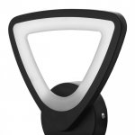 Бра 59122/1BK LED 12Вт 4000К черный 17х7,5х21,5 см