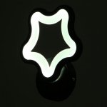 Бра 59123/1BK LED 12Вт 4000К черный 17х5х20,5 см