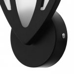 Бра 59125/1BK LED 18Вт 3000/6000К черный 19х7,5х29 см