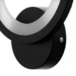 Бра 59127/1BK LED 12Вт 4000К черный 19х5х23 см