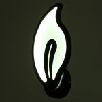 Бра 59128/1BK LED 13Вт 4000К черный 16,5х7,5х30,5 см