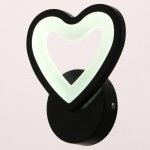 Бра 59131/1BK LED 9Вт 4000К черный 15,5х7,5х18 см