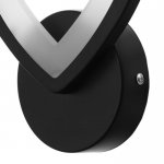 Бра 59131/1BK LED 9Вт 4000К черный 15,5х7,5х18 см