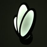 Бра 59133/1BK LED 14Вт 3000/6000К черный 20х7,5х30,5 см