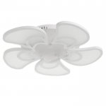 Люстра с ПДУ 59135/5WT LED 75+75Вт 3 режима диммер белый 60х60х14 см