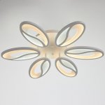 Люстра с ПДУ 59114/6WT LED 60+60Вт 3 режима диммер белый