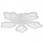 Люстра с ПДУ 59133/5WT LED 70+70Вт 3 режима диммер белый 67х67х14 см