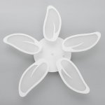 Люстра с ПДУ 59128/5WT LED 70+70Вт 3 режима диммер белый 67х67х14 см