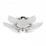 Люстра 86303/10 E14 40Вт+LED 9Вт хром 65х65х20 см