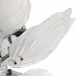 Люстра 86303/10 E14 40Вт+LED 9Вт хром 65х65х20 см