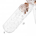 Люстра 86304/8 E14 40Вт+LED 9Вт золото 50х50х20 см