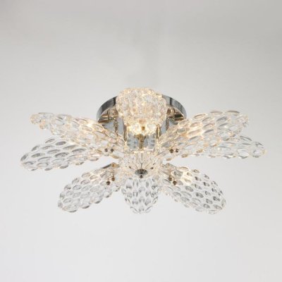 Люстра 86306/8 E14 40Вт хром-прозрачный 65х65х20 см