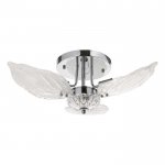 Люстра 86303/3CR E14 40Вт+LED 9Вт хром