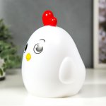 Ночник " Птичка" LED от батареек 3хАА белый 11,5х13х18,5 см