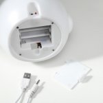 Ночник " Птичка" LED от батареек 3хАА белый 11,5х13х18,5 см