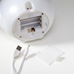 Ночник " Котенок" LED от батареек 3хАА белый 11,5х12,5х17 см