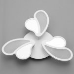 Люстра с ПДУ 69663/3WT LED 75Вт диммер 3000-6000K белый 50х50 см